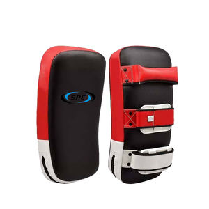 Almohadillas de Patada de Cuero PU de Alta Calidad con Mango Resistente y Correa Segura para Centros Deportivos y Entrenamiento de Kickboxing - Product Image 2