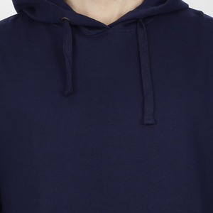 Sudadera Personalizada para Hombre, Color Azul Marino, Tejido Grueso, 100% Algodón Orgánico, Impresión de Alta Calidad, Estilo Urbano, Talla Grande, para Invierno - Product Image 3