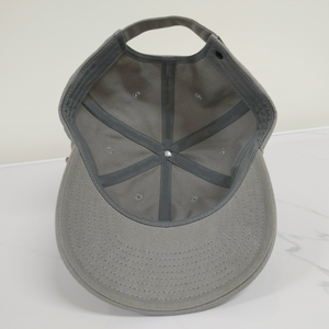 Venta al por mayor gorras de béisbol de alta calidad 6 paneles logotipo bordado ligeramente curvado ajustable plástico Strapback Vietnam Headwear OEM - Product Image 2