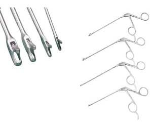 Ensemble de 4 pinces à punch manuelles en acier inoxydable de qualité supérieure pour arthroscopie, instruments orthopédiques, approuvé CE - Product Image 2