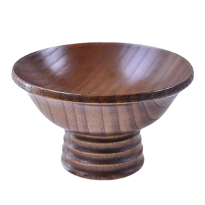 Tazón de Madera Natural de Diseño Moderno para Servir Ensaladas y Pasta, Ideal para la Cocina del Hogar y Decoración de Mesa para Fiestas - Product Image 6