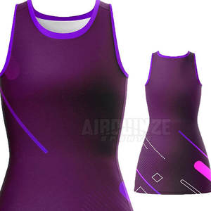 Uniformes de netball personalizados a precio barato con logotipo personalizado, la mejor ropa deportiva de tendencia - Product Image 4