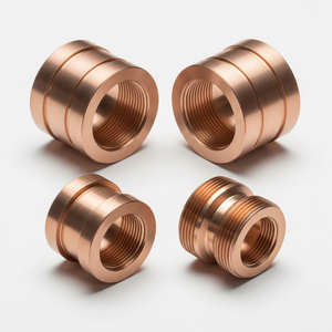 OEM OBM Đồng CNC gia công chính xác biến các bộ phận & đồng Kim Loại Tùy chỉnh hợp kim CNC chuyển một phần dịch vụ sản xuất hàng loạt - Product Image 1