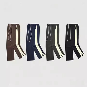 Pantalon de survêtement décontracté pour homme en coton premium, style streetwear, nouvelle couleur personnalisée, long, tendance, anti-plis, avec fermeture éclair et multi-poches - Product Image 2