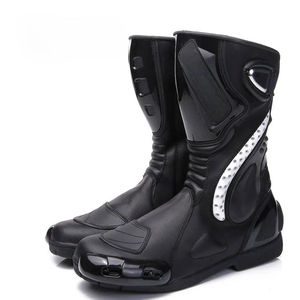 Zapatos de montar de cuero de alto rendimiento, Equipo de Motocicleta para recorridos de ajuste preciso de larga distancia, carreras y viajes diarios - Product Image 6
