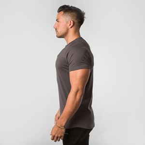 Nouveaux T-shirts personnalisés fabriqués à la main de haute qualité avec motif uni solide à manches courtes Créez votre propre logo - Product Image 5