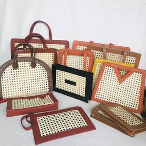 Bolso de piel auténtica de ratán vintage para mujer, hecho a mano, de alta calidad, vintage - Product Image 6