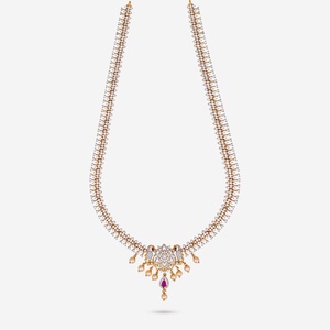 Zircon <b>Necklace</b> 186543 Elegant Pearl <b>Necklaces</b> - Product Image 1