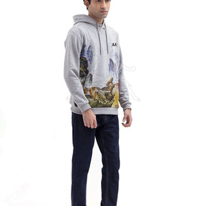 Sudadera ligera con capucha de tela suave para usar en capas y viajar con comodidad, sudaderas con capucha para hombre - Product Image 2