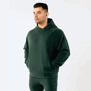 Chándales Deportivos de Invierno con Capucha para Hombre, Ropa Deportiva para Correr, Entrenamiento, Uso en Equipo, 100% Algodón Transpirable - Product Image 3