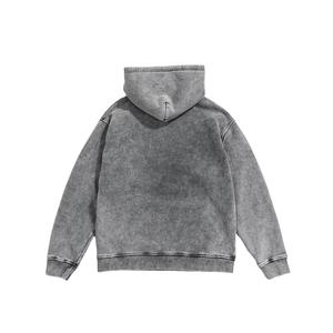Sudadera con Capucha de Alta Calidad, Lavado Ácido, Personalizada, para Hombre, Estilo Francés, Sin Cordones, Unisex, Térmica, de Algodón 2026 - Product Image 5
