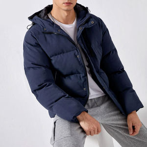 Chaquetas de Invierno Ecológicas de Moda Urbana Personalizadas, Novedad de 2024, con Tela de Lona y Cuello Alto - Product Image 5