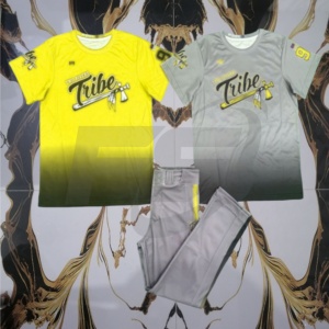 Uniformes de baseball personnalisés par sublimation avec logo, col rond, pour hommes, grandes tailles, décontractés, tricotés, vente en gros, équipe de New York, vierges - Product Image 2