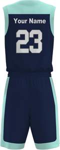 Conjunto de pantalones cortos de baloncesto de verano hecho a medida de calidad superior transpirable de talla grande uniforme de baloncesto Impresión de logotipo personalizado BSCI - Product Image 3