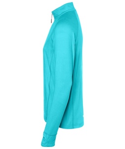 Chaqueta de yoga para mujer al por mayor, top deportivo de manga larga con cremallera, ajustado, con botones frontales, logo sin costuras y cuello alto. - Product Image 2