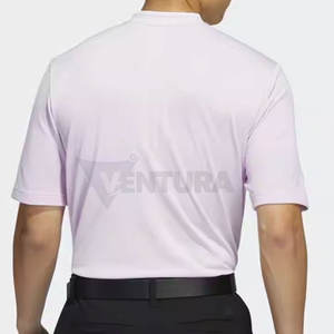 Wholesale Custom Logo Print 100% Cotton Solid Golf for <b>T</b>-<b>Shirt</b> Men's Quick Dry Breathable - Product Image 2