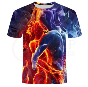 Camisetas de entrenamiento transpirables para hombre, ropa deportiva para correr, de alta calidad, Color dorado y azul marino, cuello redondo, hechas a medida - Product Image 5