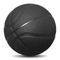 Ballon de basketball d'entraînement intérieur pour adultes, haute qualité, logo personnalisé, en cuir PVC durable, modèle KHASON 6561, 620-650g, enroulé en nylon et butyle