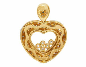 Tendance HipHop Style VVS Clarté VVS Moissanite Diamant Fine Jewelry Pendentif En Forme De Coeur Personnalisé Pour Hommes Femmes - Product Image 4