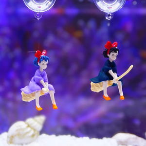 Accessoires de décoration de réservoir de poissons de plongeur en PVC de style moderne Ornements d'aquarium flottants écologiques Taille personnalisable Fille de type 5 - Product Image 4