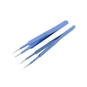 Pinzas de pestañas puntiagudas de acero inoxidable Precio al por mayor Pinzas de pestañas Instrumentos de belleza - Product Image 1