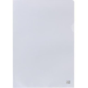 Pochette pour documents Oxford Premium DIN A4 en polypropylène texturé transparent, épaisseur 0,15 mm, ouverture supérieure, accessoires pour classeur - Product Image 1