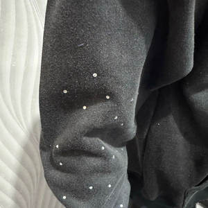 Sudadera con capucha con parche de angustia para hombre de último diseño/nuevo estilo de angustia - Product Image 3