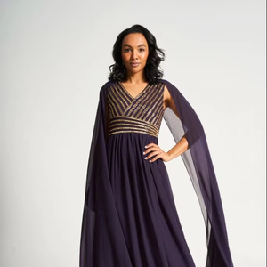 Colección de verano para adultos con cuello en V adornado Mini vestido con flecos perlas diamantes de imitación cintura Natural recta para Club Party Wear - Product Image 1