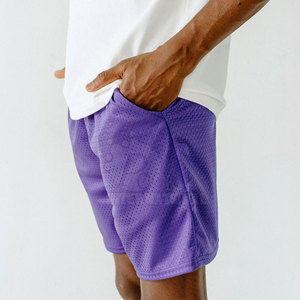 Short en maille respirante à séchage rapide pour hommes, Design personnalisé en usine, meilleure vente de Shorts en maille de sport - Product Image 3