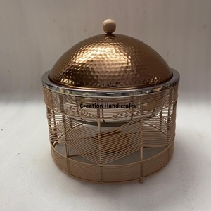 Más vendidos, diseño moderno, plato de frotamiento de acero inoxidable, cazuela, calentador de alimentos y olla caliente, apto para lavavajillas para Buffet - Product Image 5