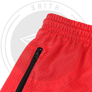 Custom <b>Men's</b> Mid-Length Soccer <b>Shorts</b> 100% Polyester Basic <b>Elastic</b> <b>Waist</b> Anti-Wrinkle Solid Pattern Mesh Casual Football Wear - Product Image 4
