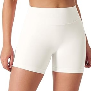 Leggings de yoga sin costuras demandables para mujer, pantalones cortos de cintura alta sin costuras, pantalones cortos de yoga para mujer - Product Image 1