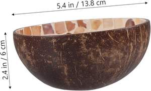 Bols de service en bois de nacre, bols de salade sculptés, différentes tailles pour cuisine, fête, accessoires de fête uniques - Product Image 2