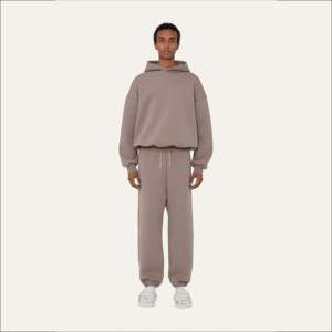 Survêtements amples de qualité supérieure en molleton bouclette 400 GSM, style streetwear élégant pour hommes, anti-rétrécissement et durables - Product Image 3