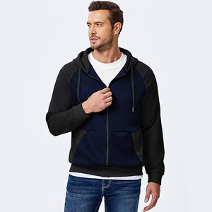 Top Trending Men Zipper Hoodie Venta al por mayor OEM Sportswear Activewear Streetwear Custom Fit - Product Image 2