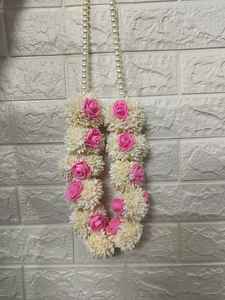 Francia Varmala con de flor para Francia boda mala, Milni y entrada Mala, Varmala novia y novio, decoración de ceremonia Barat - Product Image 2