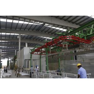 Ligne de peinture clé en main automatique pour le traitement horizontal des produits métalliques de profilés en aluminium - Product Image 4