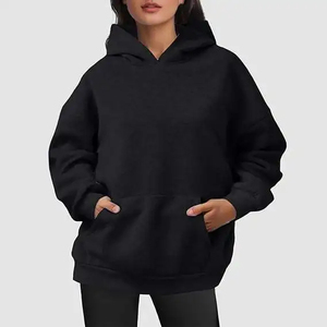 Casual Solid Knitted <b>Hoodies</b> for Woman Custom Plus Size Women Casual <b>Hoodies</b> Summer Short Sleeve <b>Lightweight</b> Hooded Sweatshirt - Product Image 2