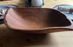 Cuenco de madera versátil para mezclar, servir y exhibir, ideal para restaurantes y hogares, disponible a precio mayorista - Product Image 5