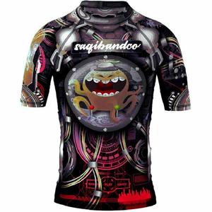 Camiseta Deportiva de Manga Corta para Hombre, Transpirable, UPF50+, Antibacteriana, Ecológica, de Alta Calidad, Personalizable OEM - Product Image 2