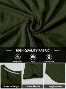 Producto Popular para hombre, camiseta de alta calidad, producto personalizado con timbre, camiseta de tela elástica con cuello redondo en blanco para hombre - Product Image 6