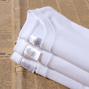 T-shirt en coton vierge de haute qualité pour hommes logo personnalisé T-shirt ample et décontracté à manches courtes pour hommes - Product Image 1