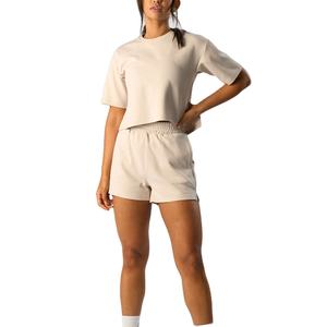 Transpirable personalizar cuello redondo verano liso Crop Top camiseta logotipo personalizado impresión señora Crop Top mujer camiseta en Nurak en 2025 - Product Image 6