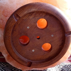Lampe en sel rose de l'Himalaya naturel IMPEX PAKISTAN, sculptée à la main, décorative, logo personnalisé, plusieurs options de chauffage, haute qualité - Product Image 4