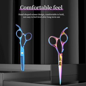 Tijeras de corte de pelo para peluquero profesional, venta al por mayor, tijeras de peluquero de lujo - Product Image 4