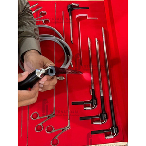 Set de Esofagoscopio Rígido de Alta Calidad, Manual, Acero Inoxidable Alemán, en Caja, Certificado CE ISO, Instrumentos Quirúrgicos Generales para Hospital - Product Image 3