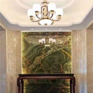 Losas decorativas pulidas de primera calidad, mármol de ónix verde, mármol de ónix azul exótico para decoración de dormitorio y baño de alta gama - Product Image 2