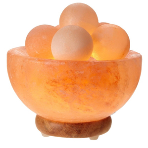 Vente en gros de lampes à sel rose de l'Himalaya à LED solides raffinées pour un meilleur sommeil soulagement du stress et amélioration de l'humeur emballées dans un sac ou un sachet - Product Image 3
