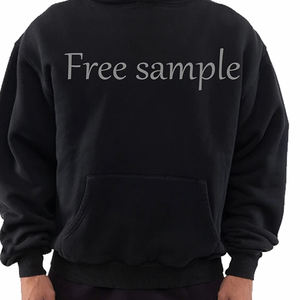 Sweats à capuche personnalisés pour hommes 100% coton lourd qualité de luxe bouffant impression surdimensionné Streetwear pulls à capuche pour hommes - Product Image 3