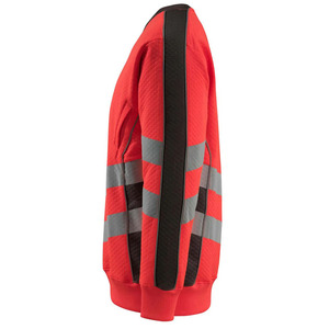 Sweatshirts de sécurité pour les travaux utilitaires, conçus pour les équipes de réparation, offrant chaleur, mobilité, durabilité, respirabilité, sweatshirts de travail - Product Image 2